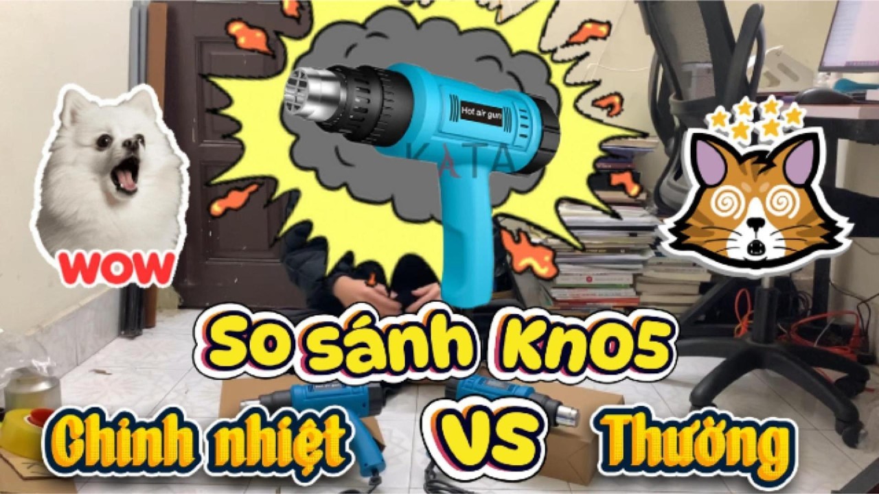 SỰ THẬT VỀ MÁY KHÒ KN05 MÀ BẠN CHƯA BIẾT! Thử thách đốt cháy và cái kết...