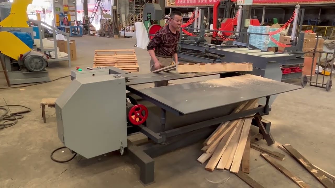 Wood Pallet Dismantler Machine