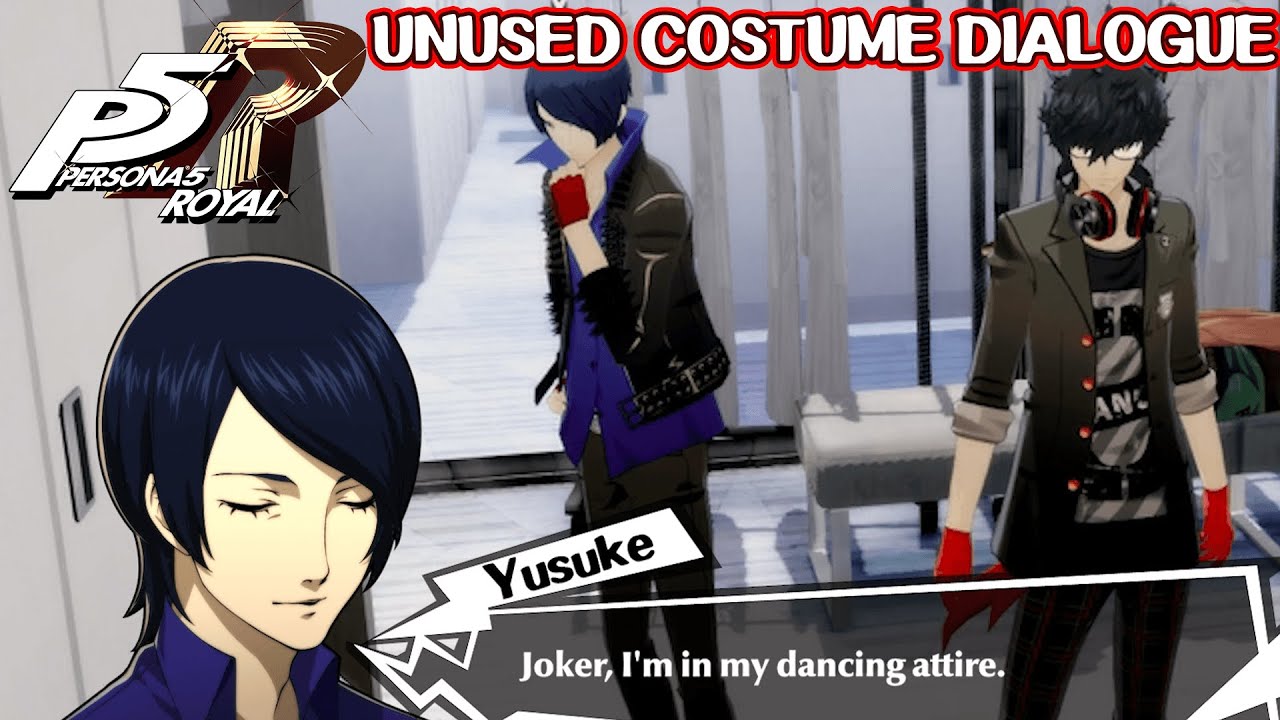 Unused Persona 5 Dancing Costume dialogue - Persona 5 Royal
