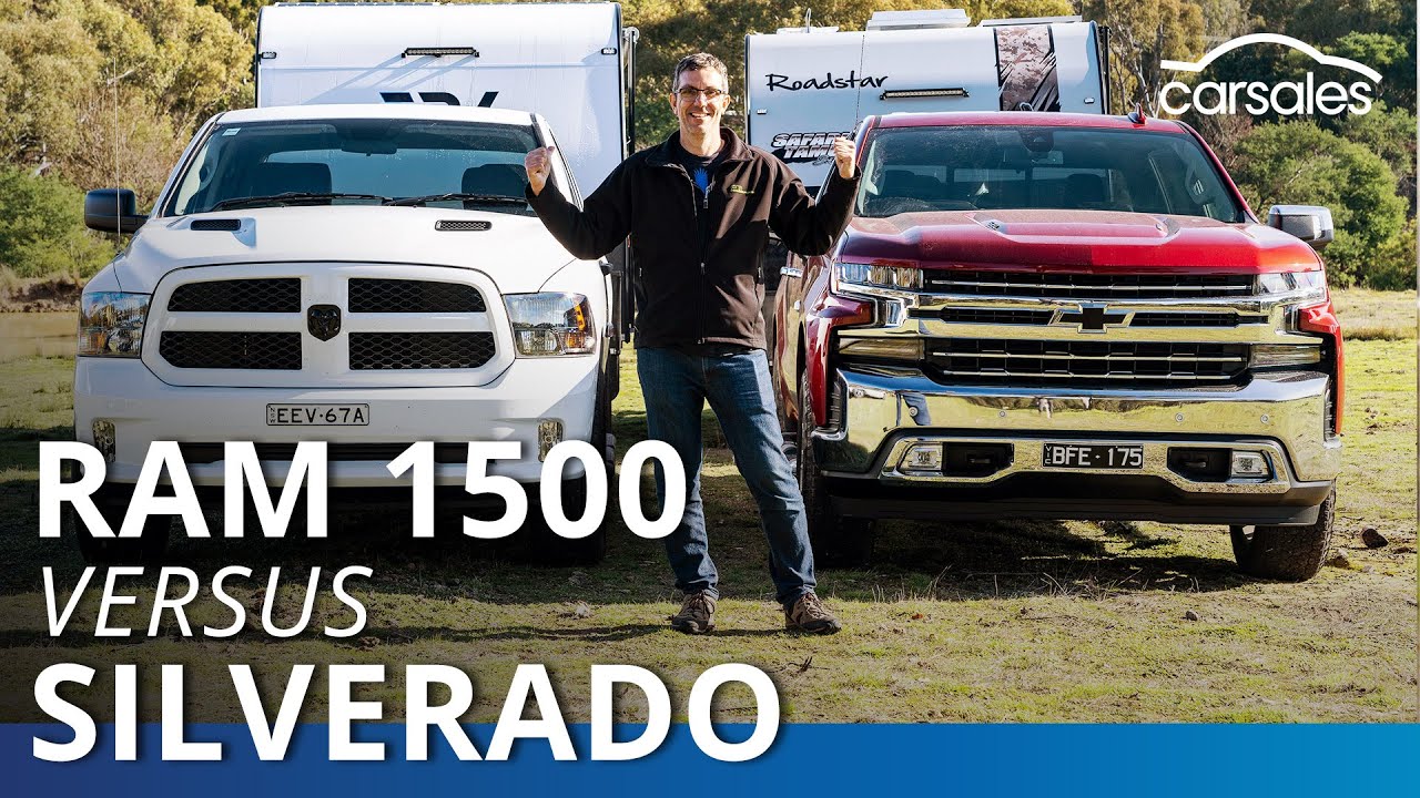 Chevrolet Silverado 1500 LTZ v RAM 1500 Express Crew 2020 Comparison Test @carsales