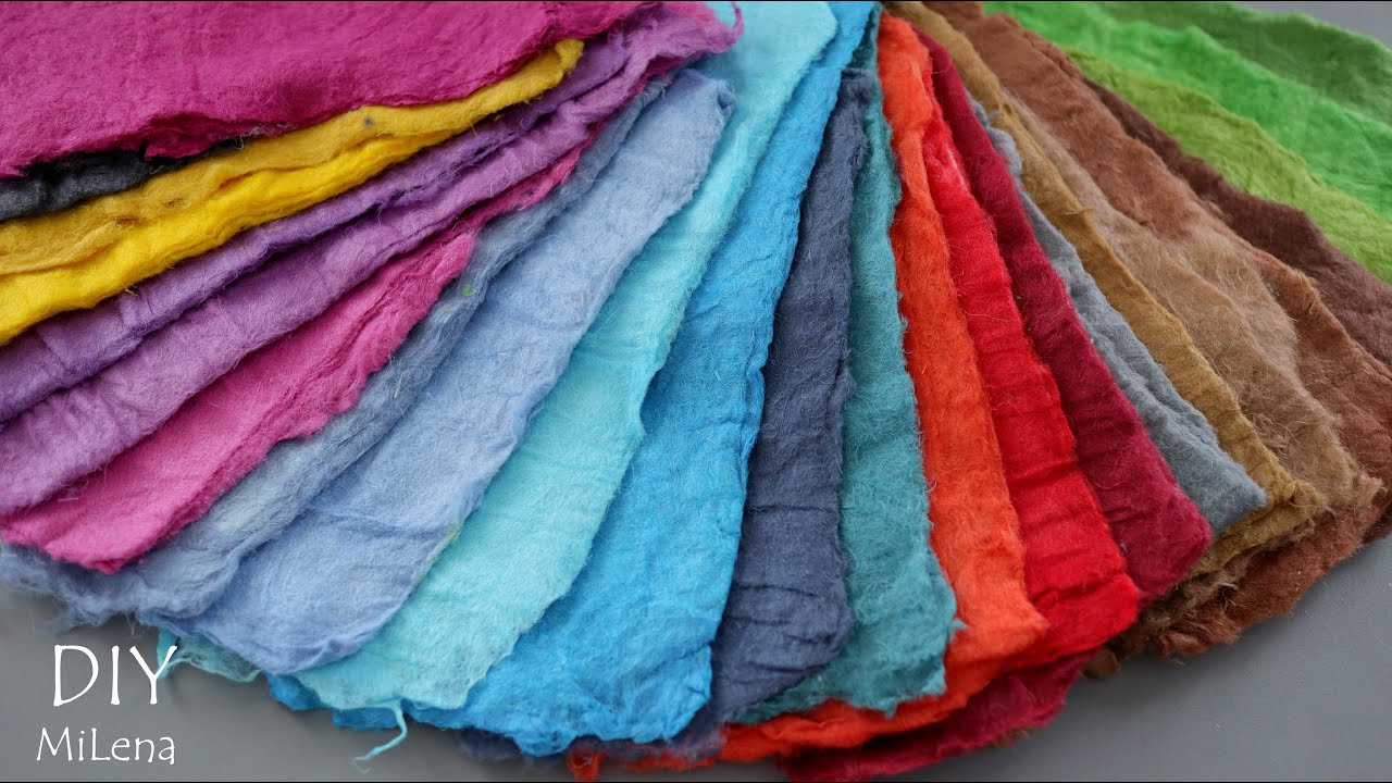 🎨 КАК ПОКРАСИТЬ ВАТУ для ватных игрушек 🎨 HOW TO DYE COTTON WOOL for Antique Cotton Toy 🎨