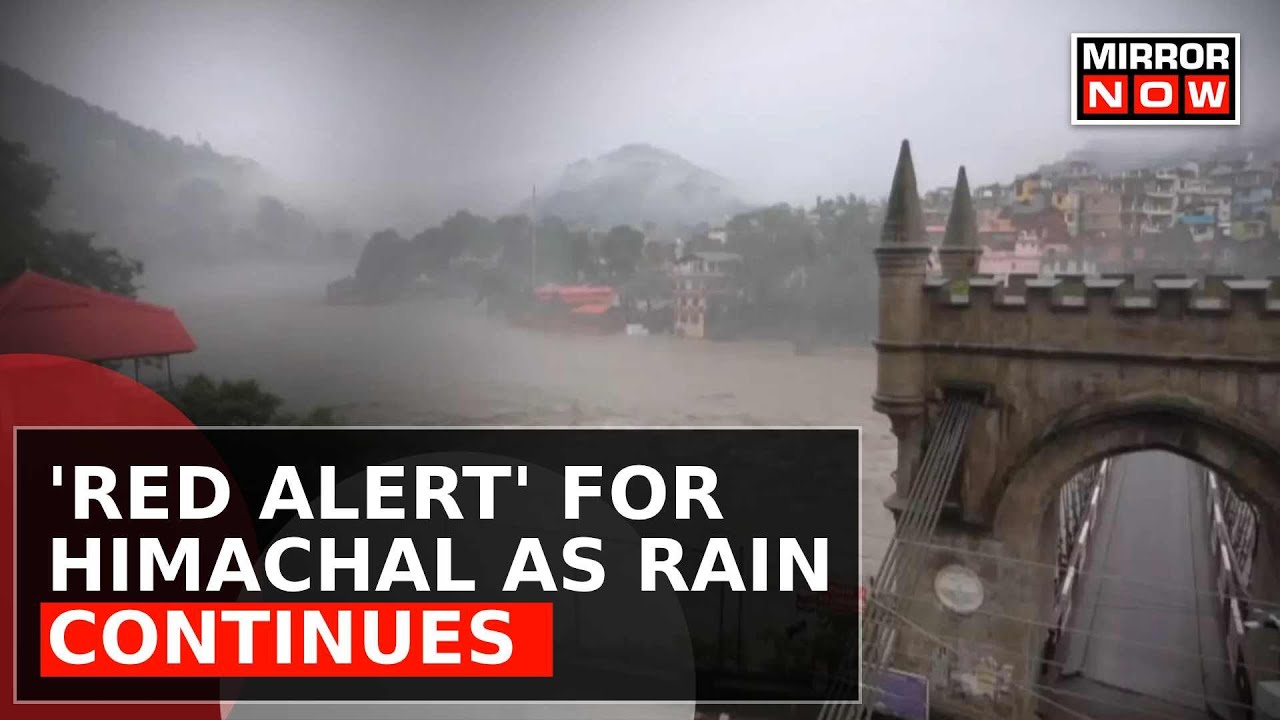 Red Alert For Himachal, Uttrakhand As Rain Mayhem Continues | Landslide Alert In States&nbsp;|&nbsp;Top&nbsp;News