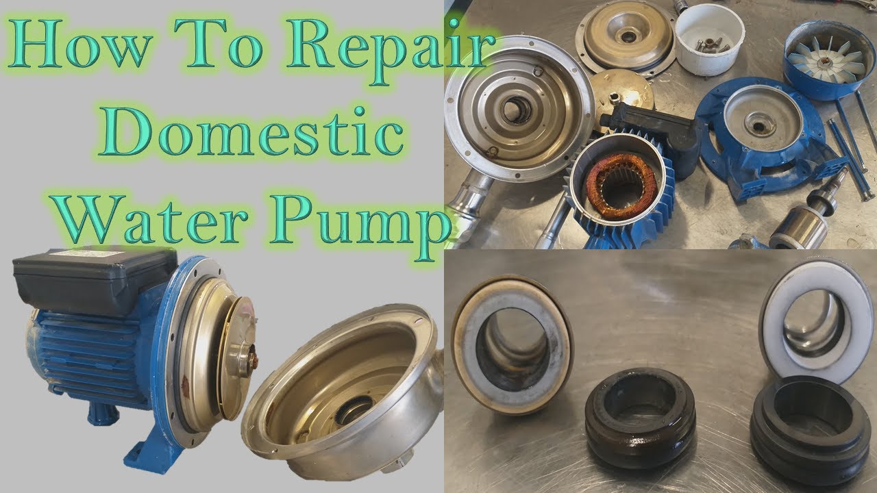How to Replace Bearing Water Pump | Replace Mechanical Seal in Water Pump - AC&R World