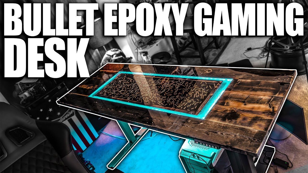 AMMO EPOXY GAMING DESK