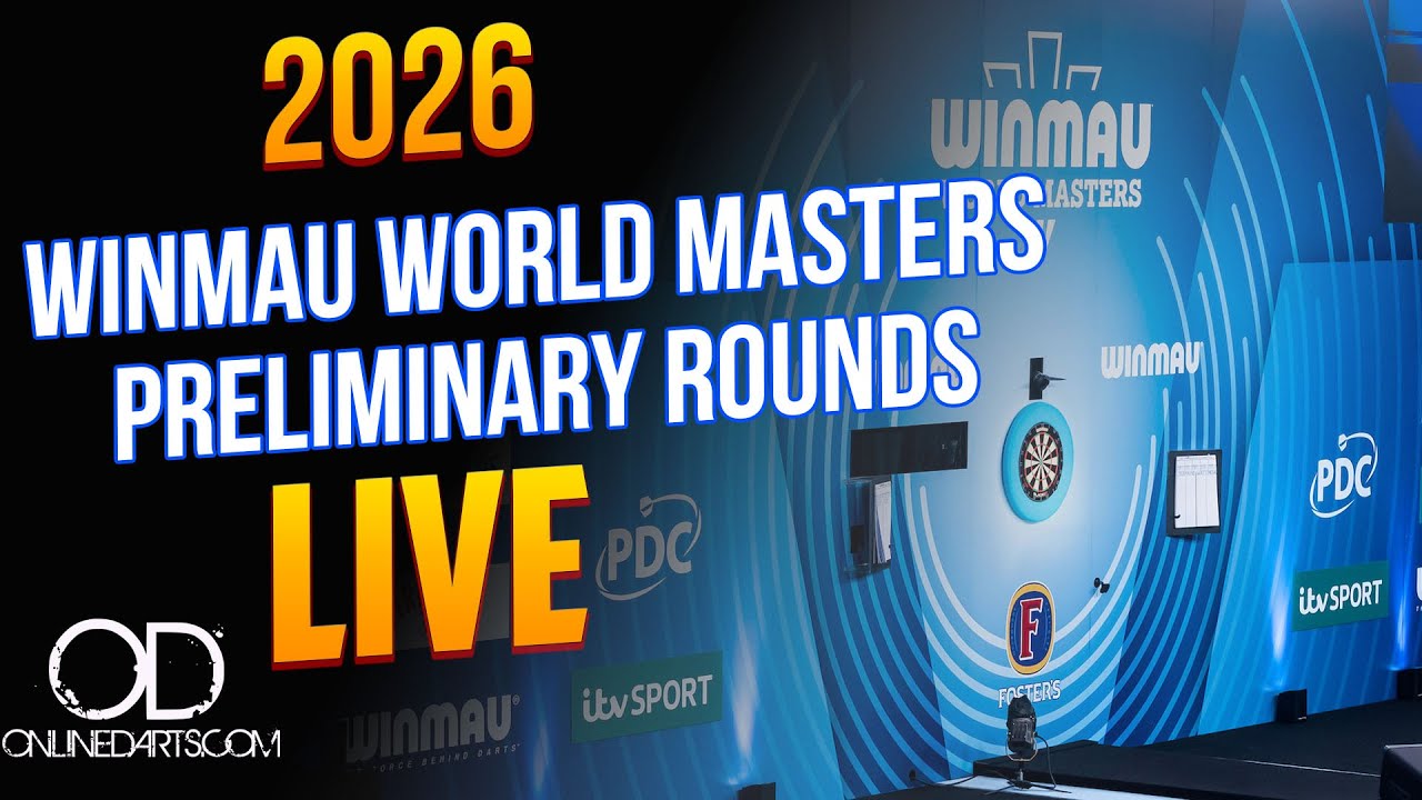2026 Winmau World Masters Preliminary Rounds  Live