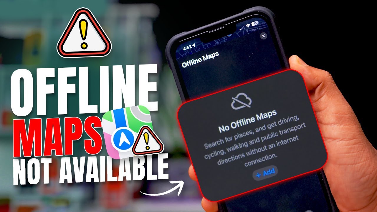 How to Fix Offline Maps Not Available on iPhone | iPhone Offline Maps Problem Solved