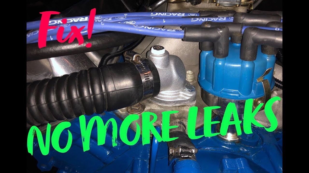 How To Fix / Repair Leaking Thermostat Housing | Ford 460 Big Block