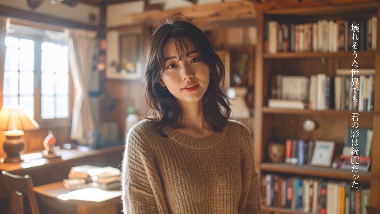 [AI MV]【月のせなか】 AI-generated music clip