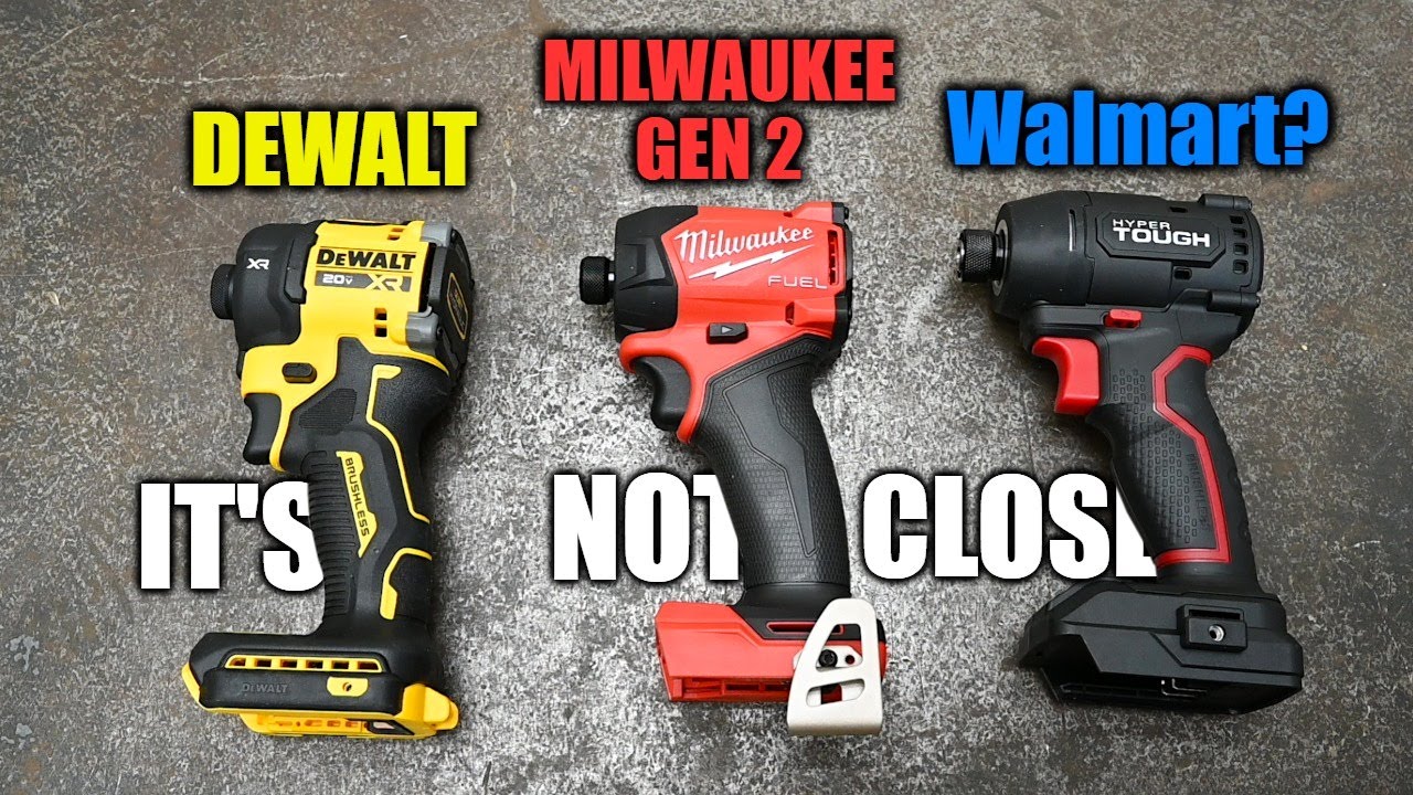 Новые ГИДРАВЛИЧЕСКИЕ ударные инструменты: Milwaukee и Hyper Tough против новейших моделей DeWALT