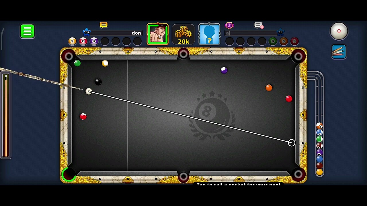 don vs aj WINNING! 20k coins. 😉😌😍🥰#ball #8ballpoolguideline #gaming #gameplay 