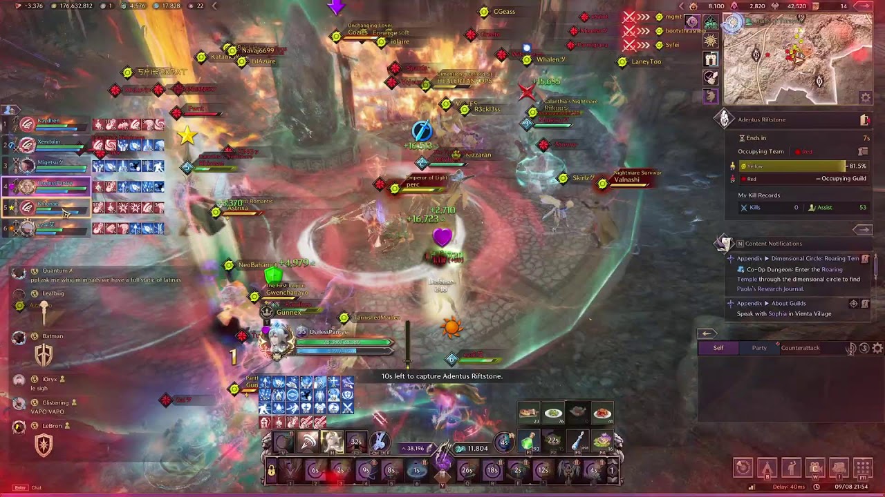 Throne and Liberty Jailed Vs Infamy