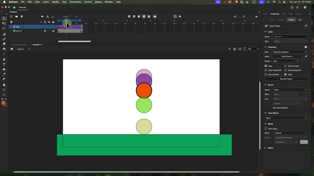 Bouncing Ball Loop Tutorial
