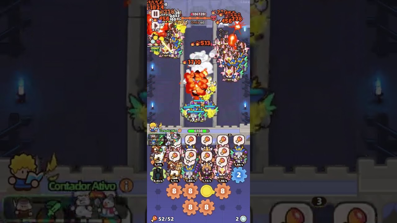 GEAR DEFENDERS ENDLESS DEFEAT ON WAVE 75!!!