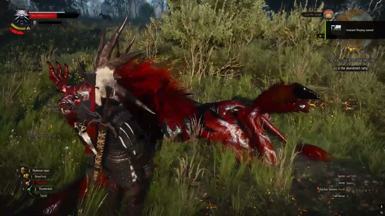Geralt Visits the Nilfgaardian Camp