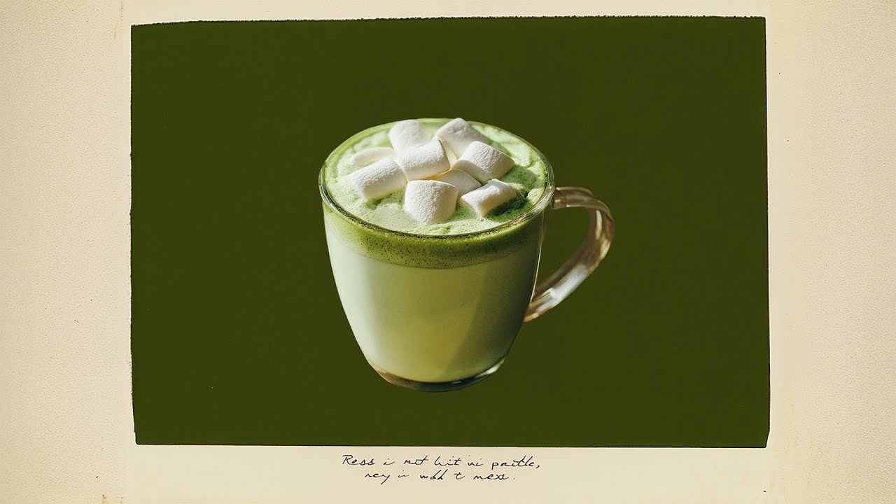 Matcha Marshmallow Latte.