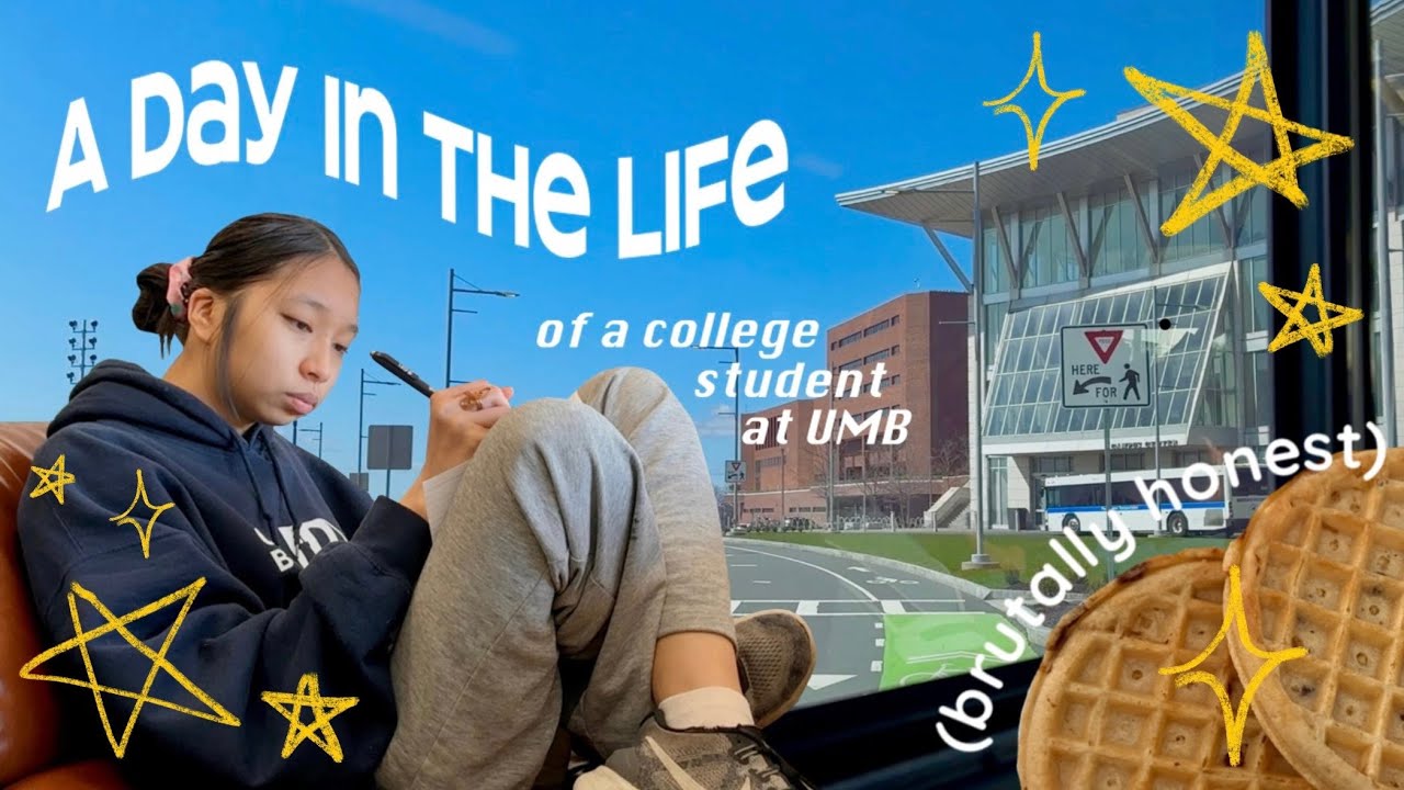 day in the life of a college student in boston (umb) // college vlogs