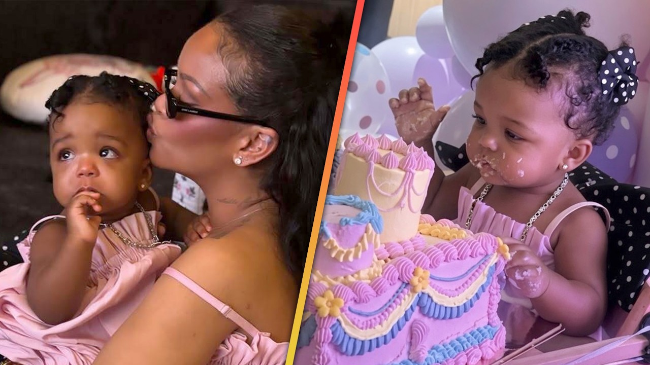 Rihanna&rsquo;s Daughter Rocki Irish Is Mom&rsquo;s Twin at 1st Birthday Party