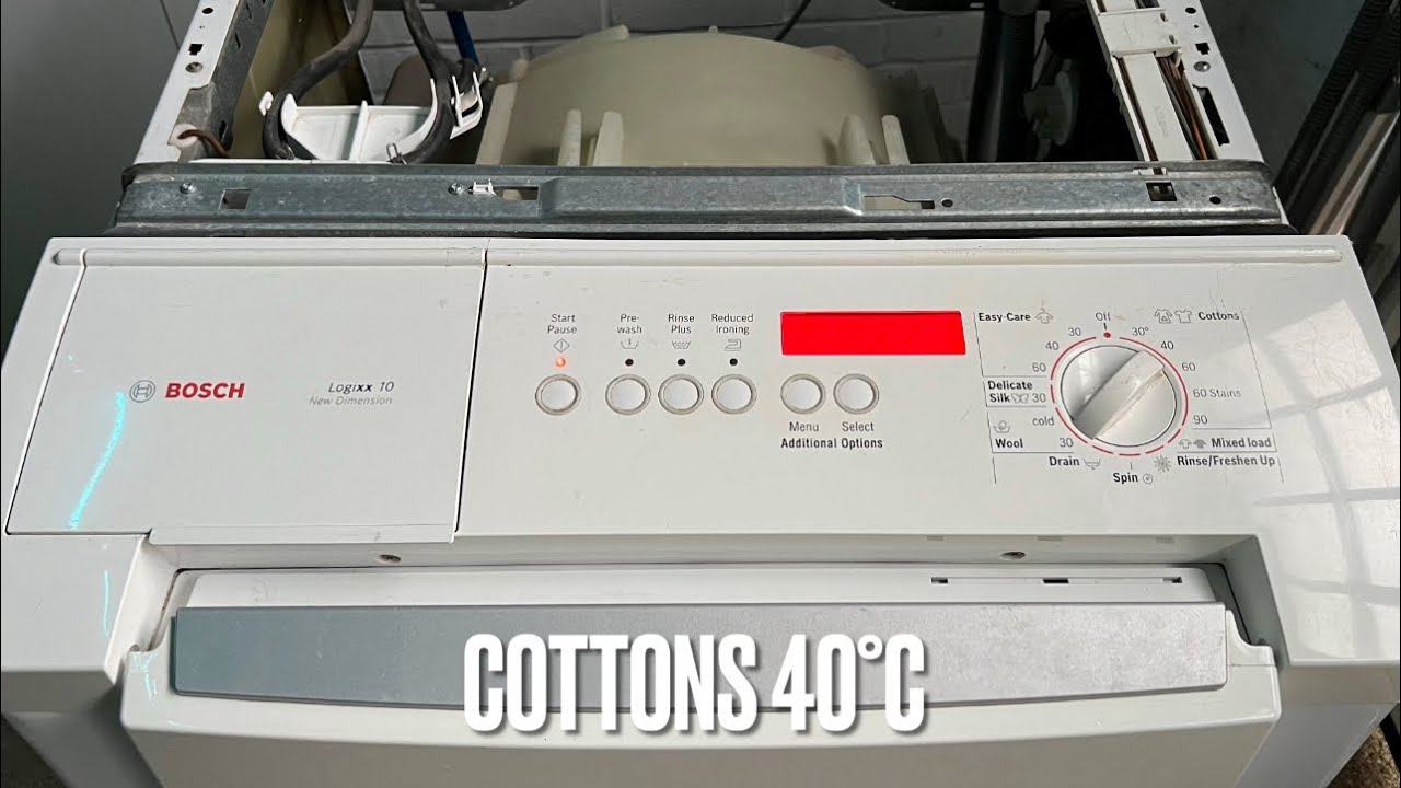 Bosch Logixx 10 New Dimension WBB24756GB - Cottons 40°C