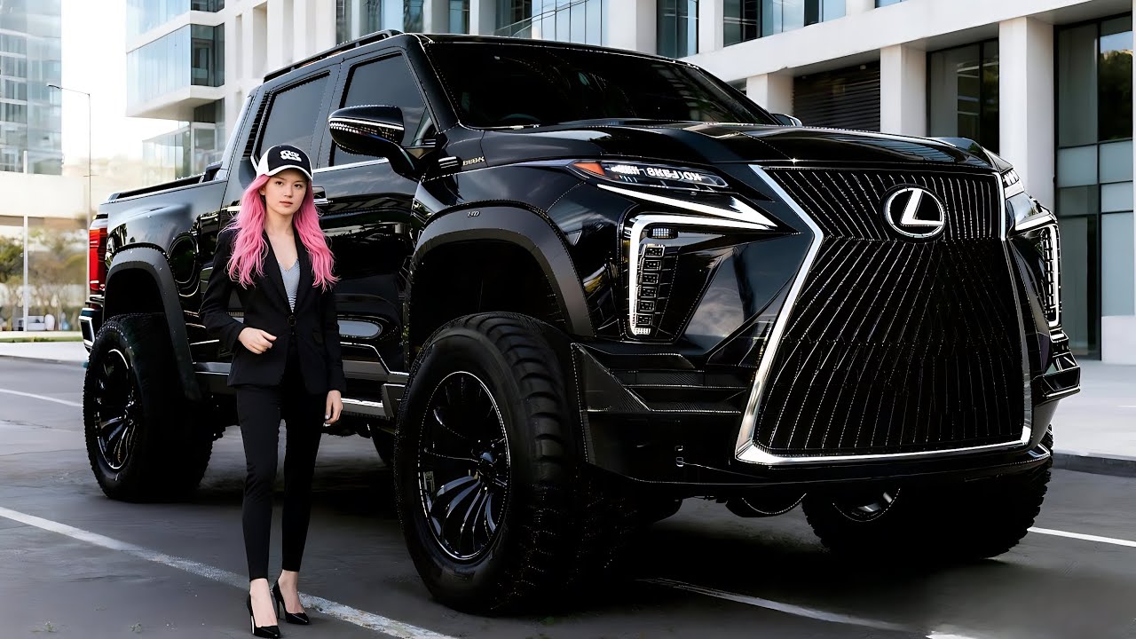 Представлен пикап Lexus LX1000 2026-2027 годов – роскошный внедорожник высшего класса!