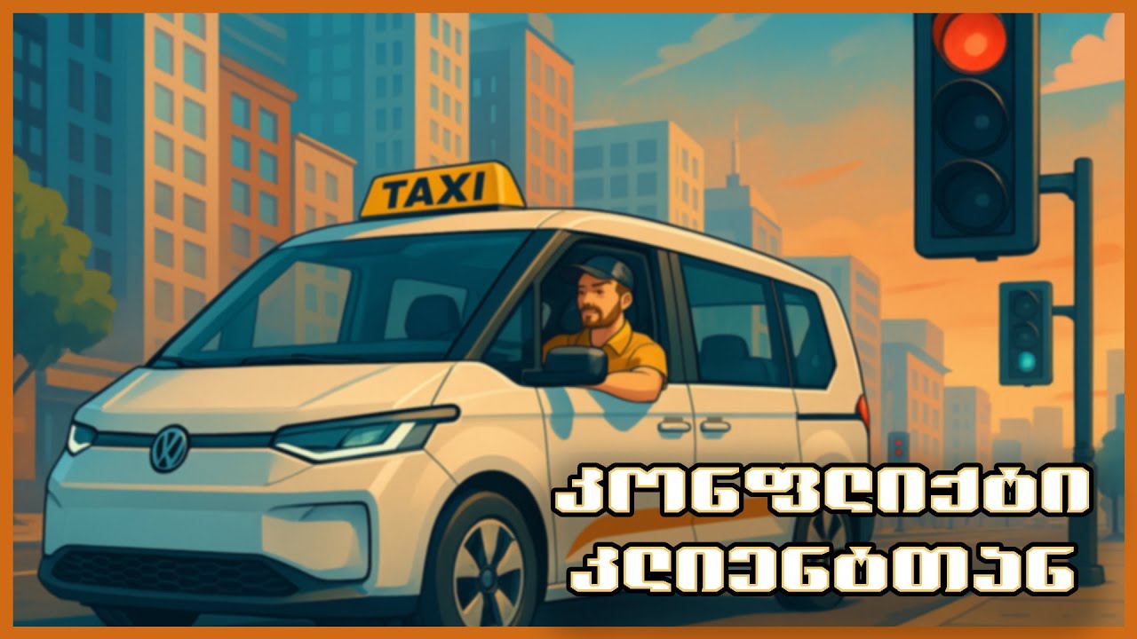 კონფლიქტი კლიენტთან - Taxi Life