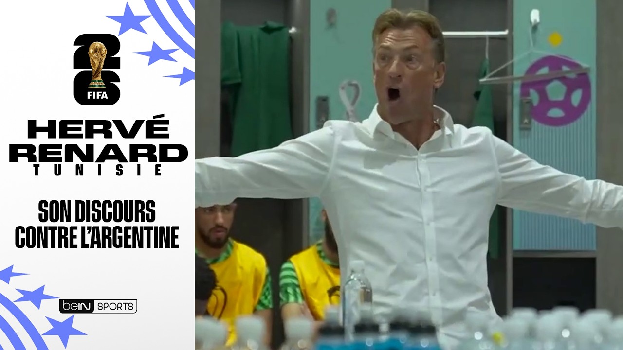 Le DISCOURS HISTORIQUE de Herv&eacute; RENARD contre l'ARGENTINE