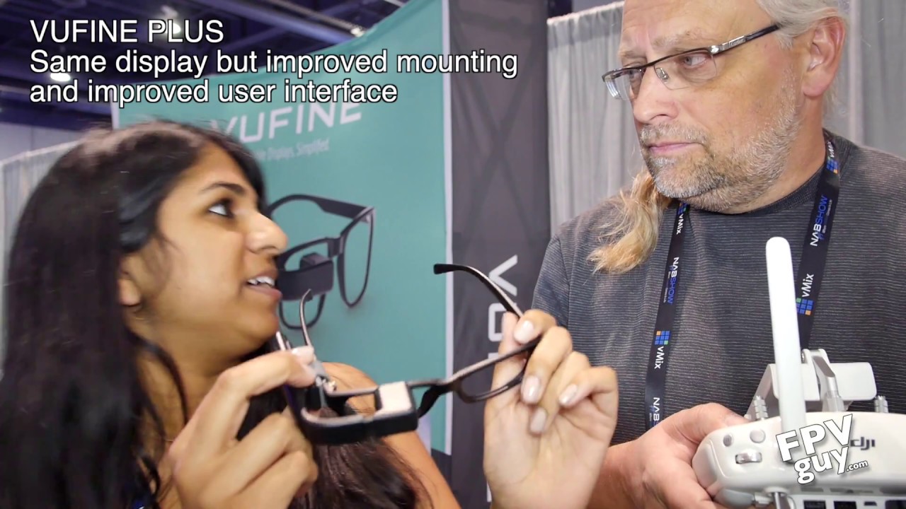 NAB 2017 -  VUFINE plus goggles