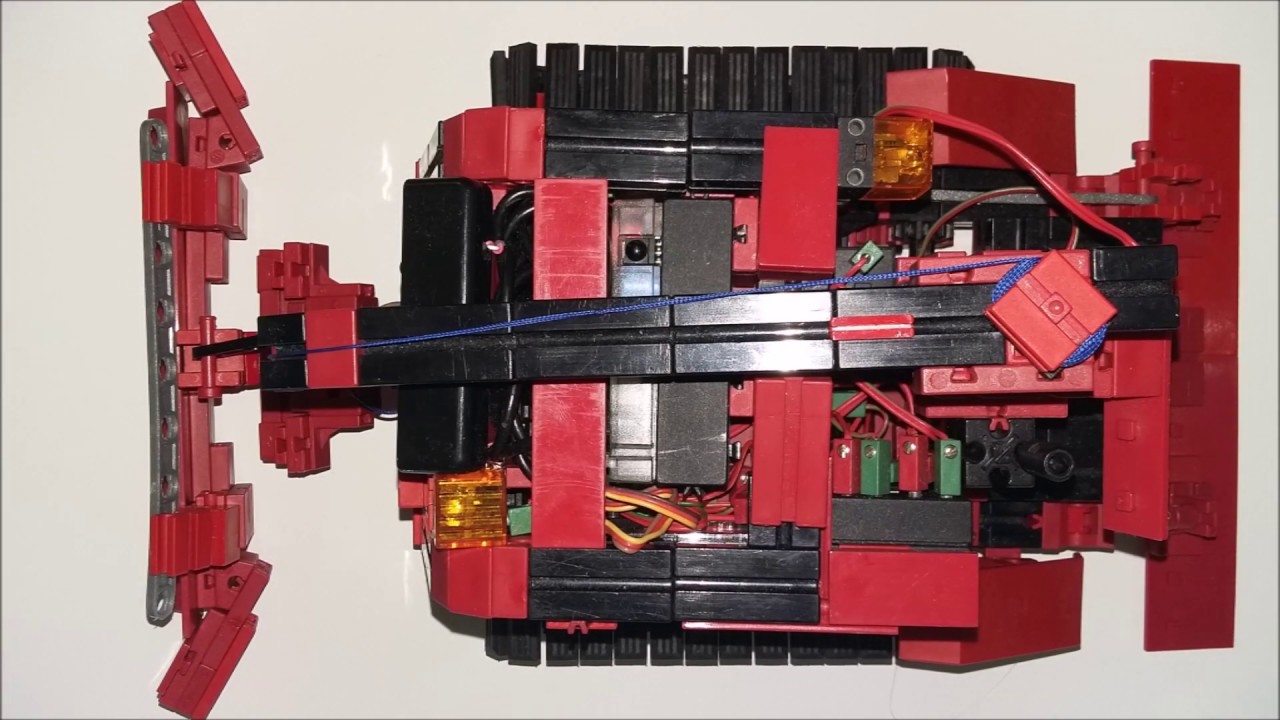 Fischertechnik Pistenbully/Pistenraupe Aufbau Stop Motion Film