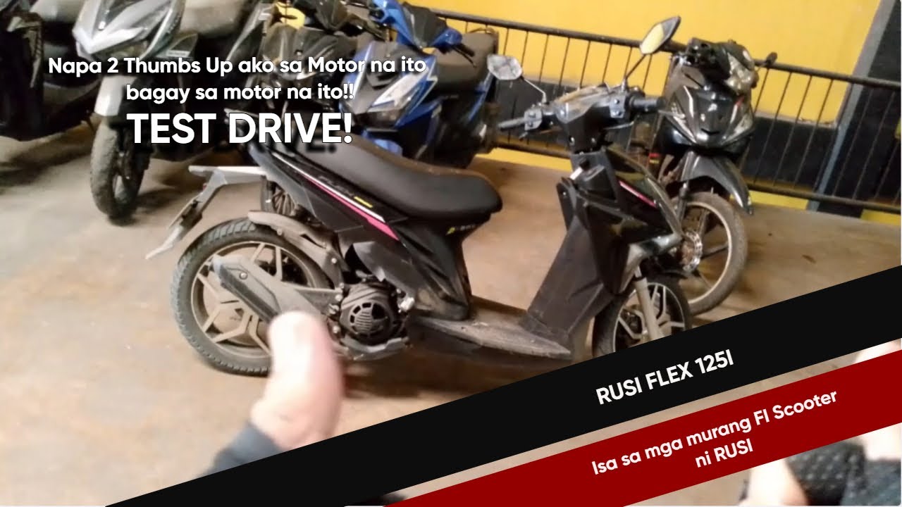 Rusi Flex 125i - Test Ride (Na may konting review)