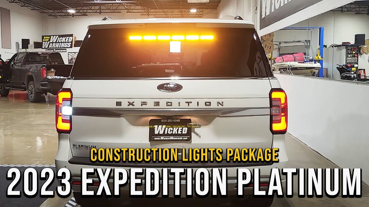 2023 Ford Expedition Platinum Construction Vehicle Lights Package