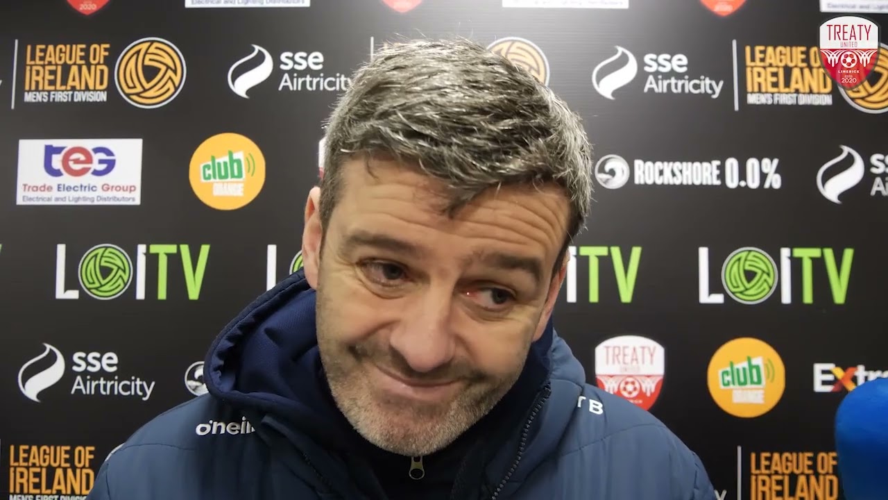 Tommy Barrett Post-Match Interview | Treaty United 0-1 Bray Wanderers