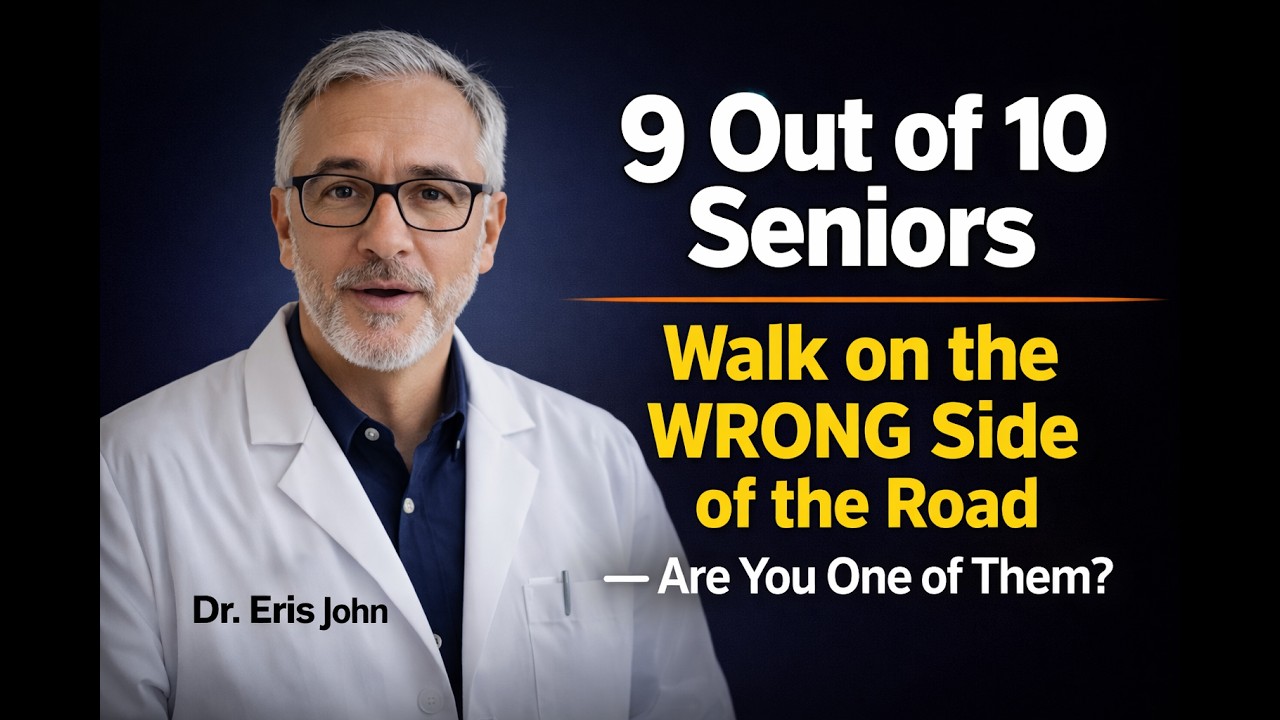 9 Out of 10 Seniors Walk on the WRONG Side of the Road — Are You One of Them?