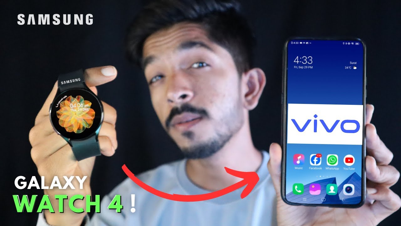 I Tested Samsung WATCH 4 on VIVO - CONNECTED ??