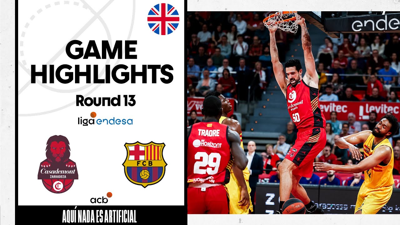 Casademont Zaragoza - Barça (101-99) GAME HIGHLIGHTS | Liga Endesa 2023-24