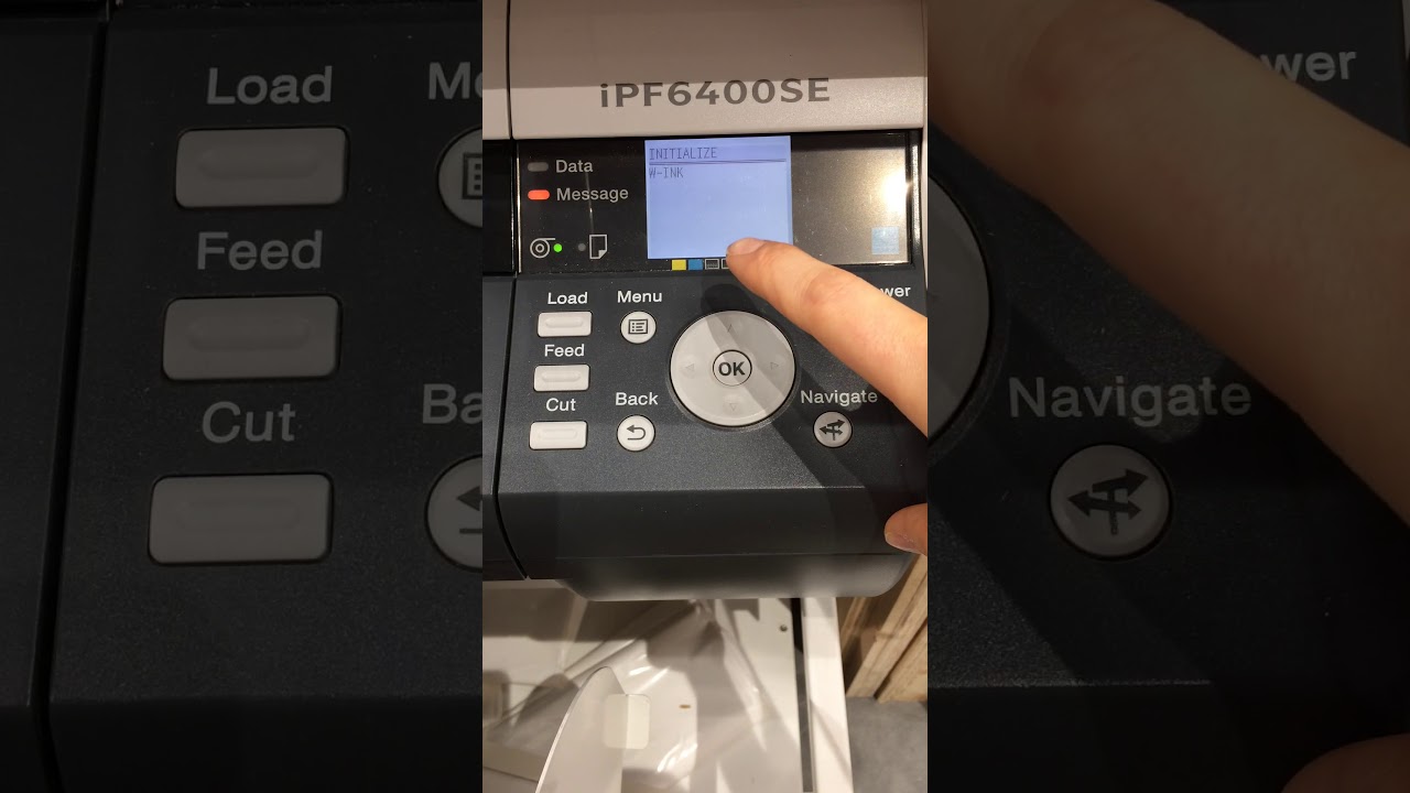 Canon IPF reset