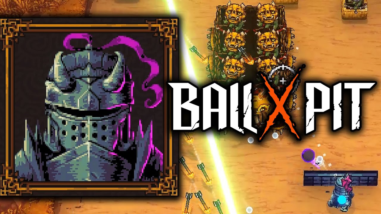 BALL x PIT - The Gory x Grasslands (The Shieldbearer / Normal) - PC Gameplay (No commentary)
