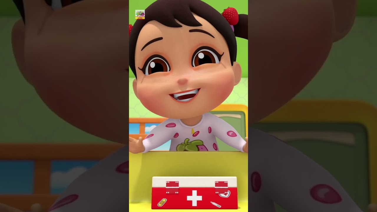 Ay Me Hice Da&ntilde;o Canci&oacute;n Divertida Para Ni&ntilde;os Sobre Cuidarse #shorts #trending #booboo #funny #music