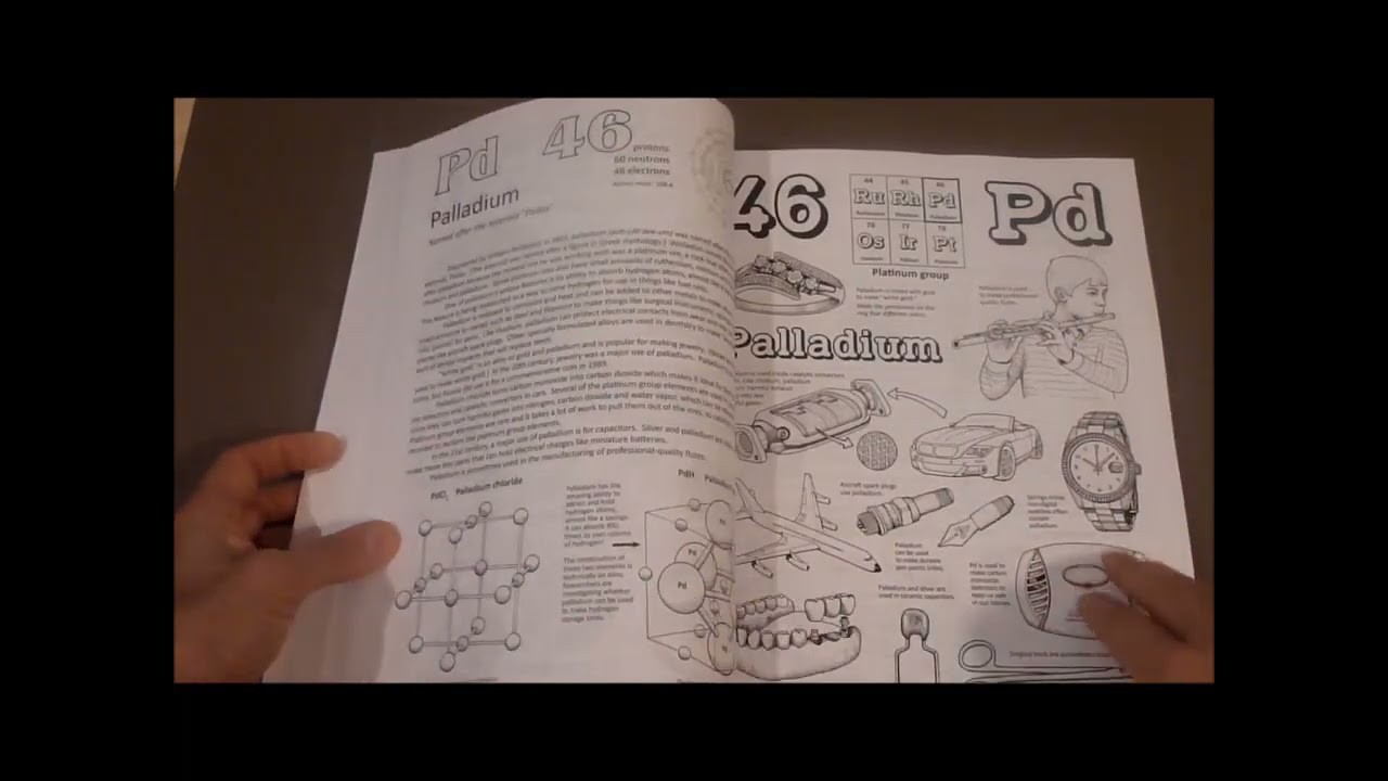 Review of Chemical Elements Coloring and Activity Book by Ellen J. McHenry (HD)
