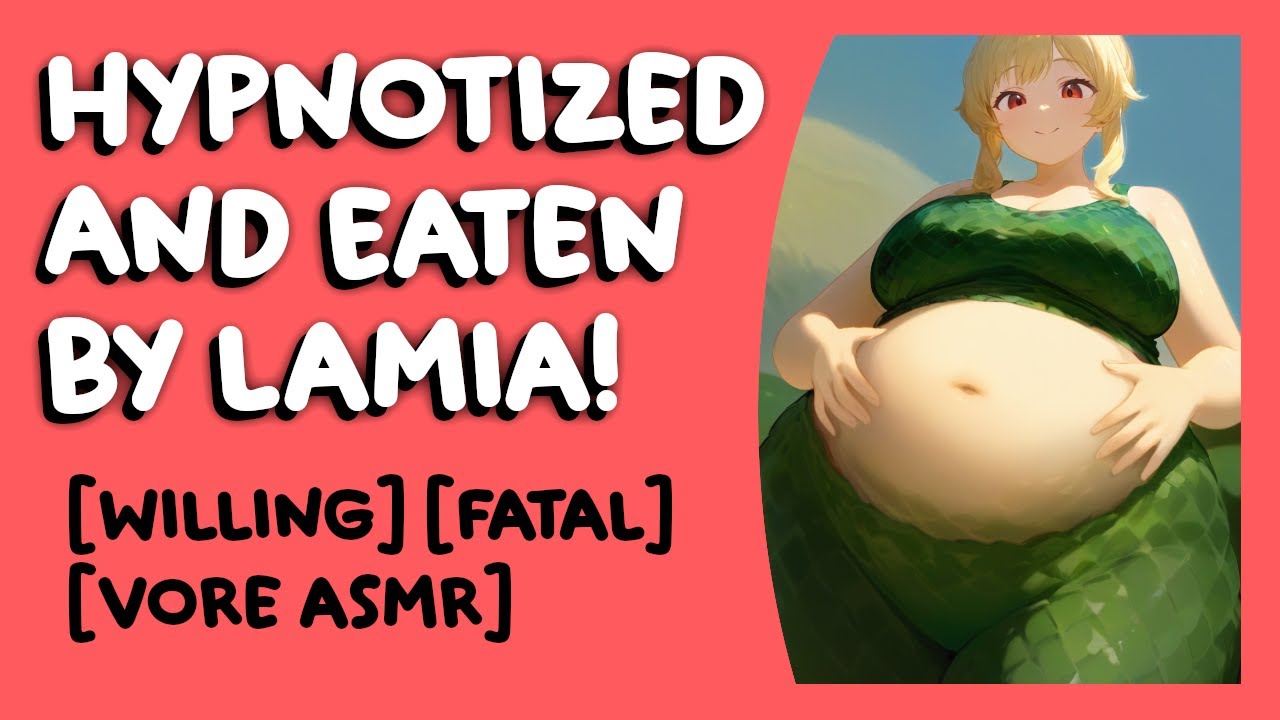 Lamia Hypnotizes and Vores You! 🥵 [F4A] [Same Size] [Vore ASMR] [Digestion] [Hypnosis]