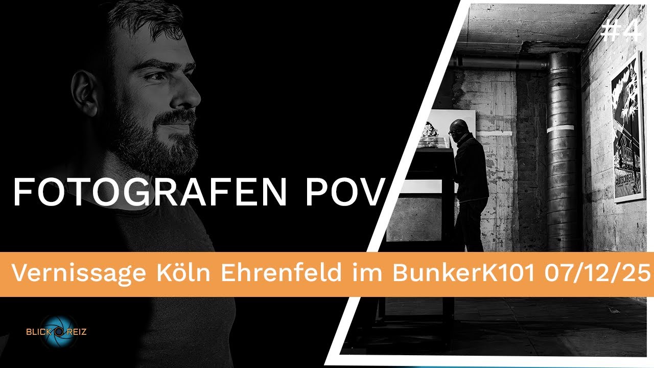 🎨  #kunstausstellung  in Köln📍#bunkerk101 [POV] Eventphotography & ArtWalk 07/12/25