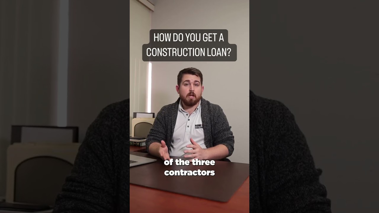 HOW DO YOU GET A CONSTRUCTION LOAN? TAMPA GENERAL CONTRACTOR ANSWERS!