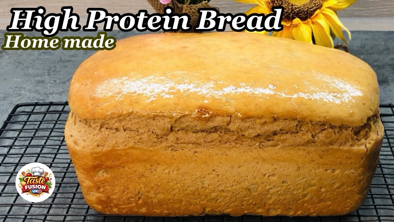 Soft Whole Wheat & Red Lentil Bread | High-Protein Homemade Bread Recip