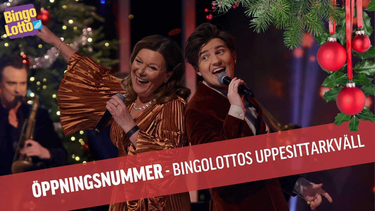 Öppningsnummer Bingolottos Uppesittarkväll - 23/12 2024