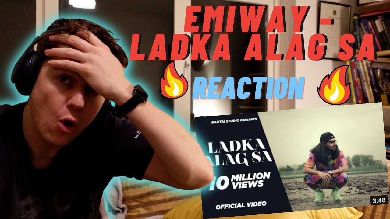 EMIWAY STAYS HYPE!! | EMIWAY - LADKA ALAG SA PROD BY. FLAMBOY ((IRISH REACTION!!))