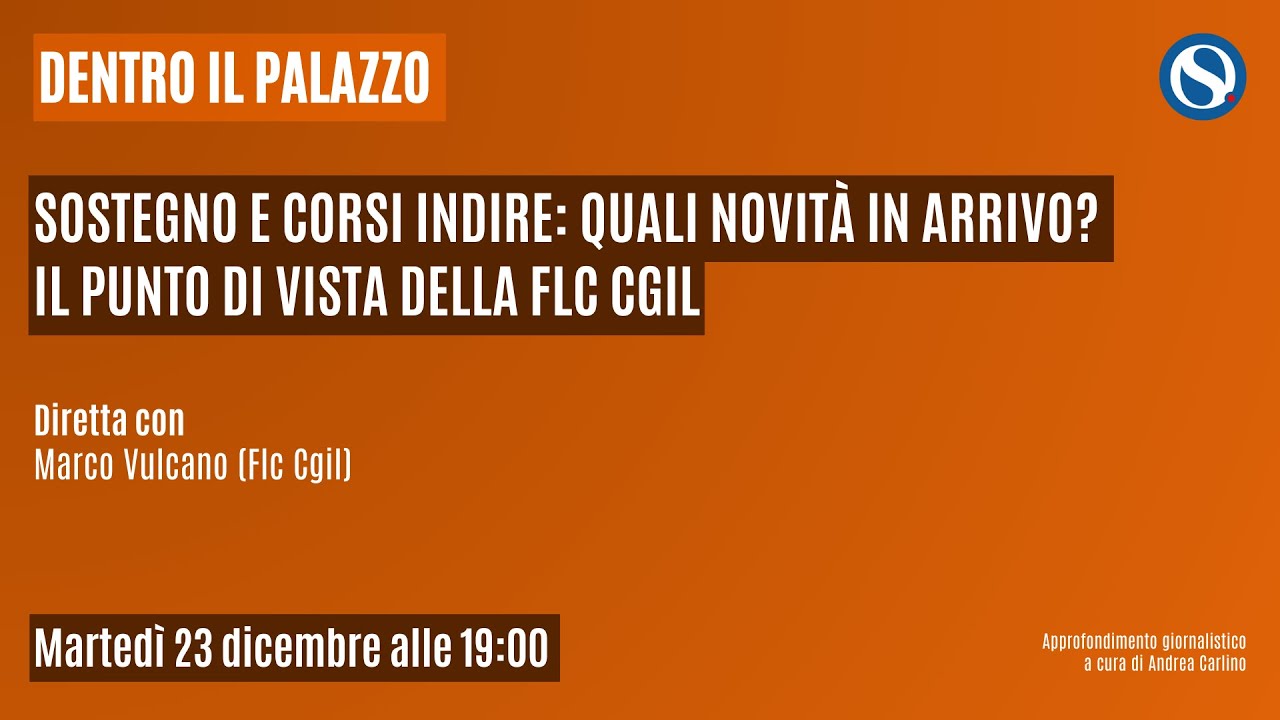 Sostegno e Corsi Indire, novità su criteri e requisiti: il punto di vista della Flc Cgil