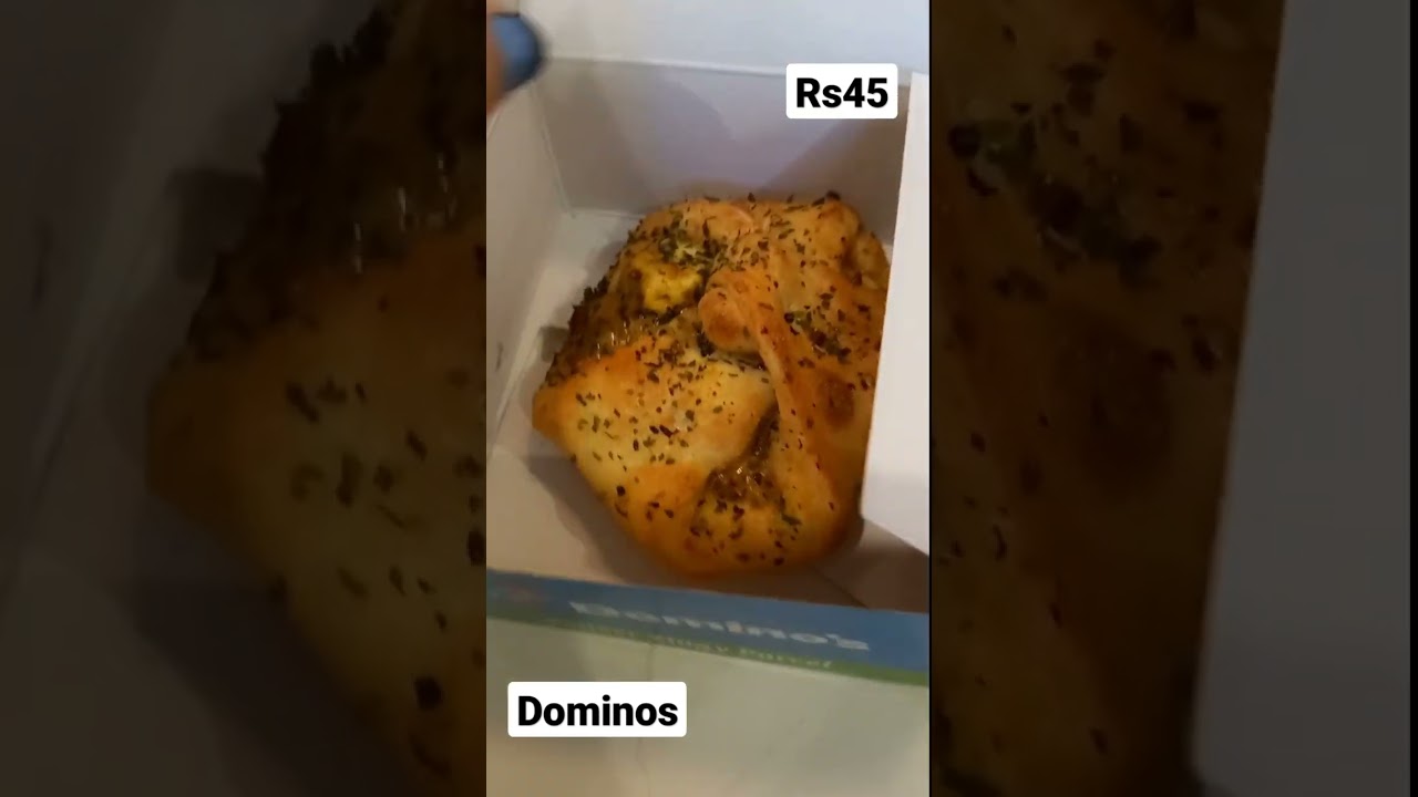 Dominos Zingy Parcel #shorts #dominos #pizza #zingyparcel #streetfood