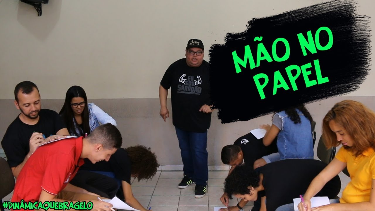 MÃO NO PAPEL - DINÂMICA QUEBRA GELO CÉLULAS #96