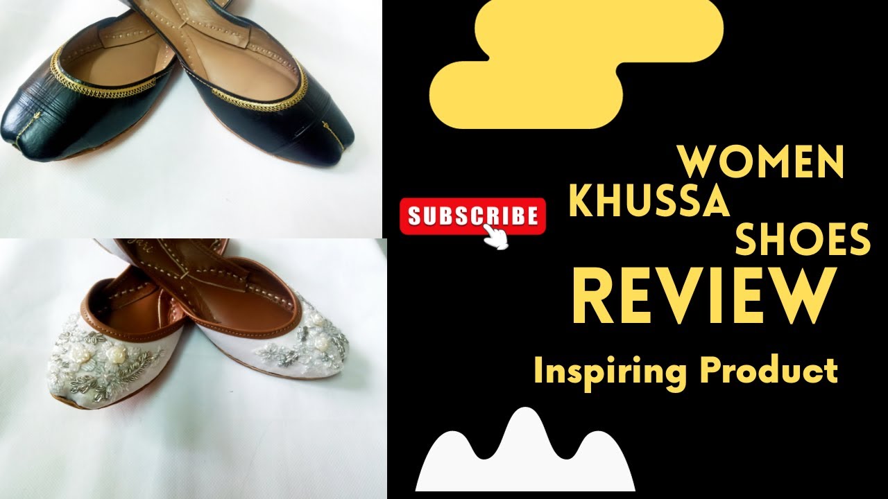 Traditional Khussa shoes | Unboxing and Review