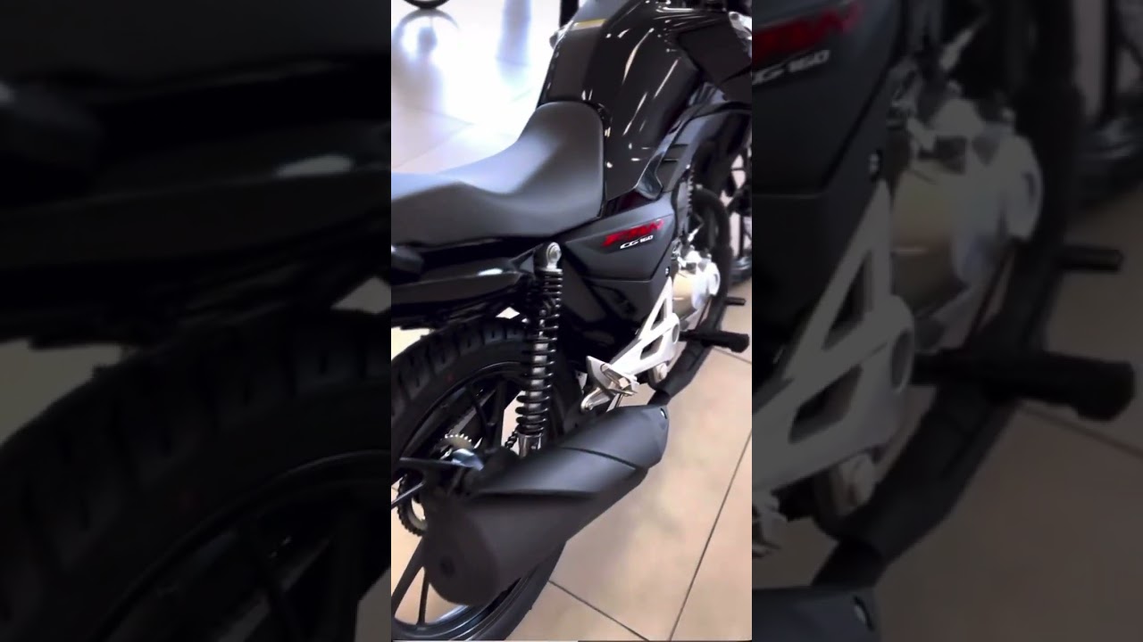 CG fan 2025 preta 🔥🫣 #160 #automobile #honda  #fan160clube #160