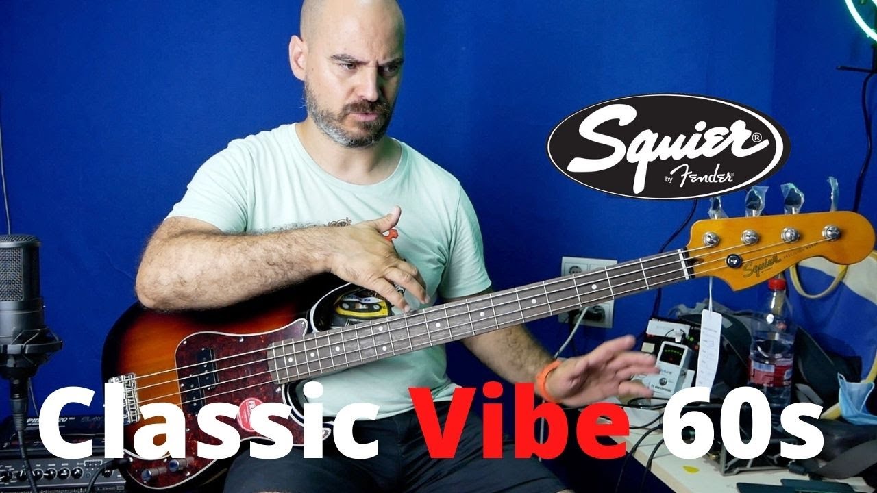 Squier Classic Vibe 60s Precision Bass. Review.