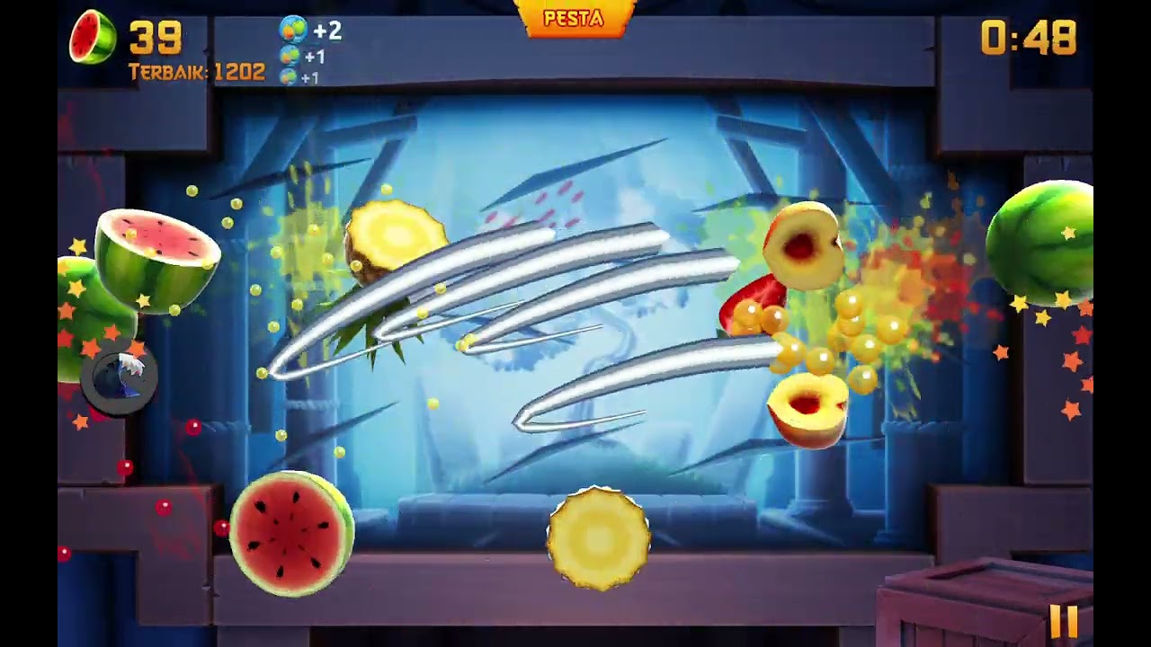 Play fruit ninja 2 part 3